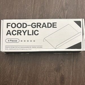 Food-Grade Acrylic Organizer